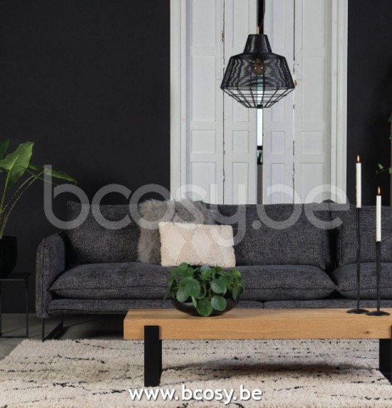 Lifestyle SOFA 4 SITZE MILAN RENEGADE GRAPHIT 66 B280/H88/D100