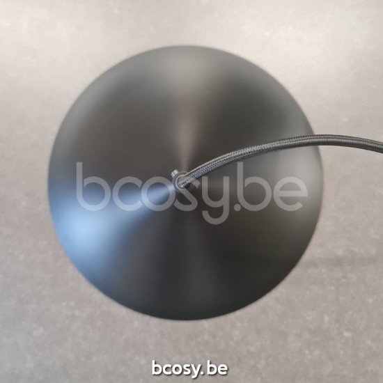 Marckdael pendel Madison Marckdael 9031-1SB-BG-CONO Contemporal zwart-goud pendel H max 120cm VVD VDV Verlichting van Dijck Dyck Markdaal.