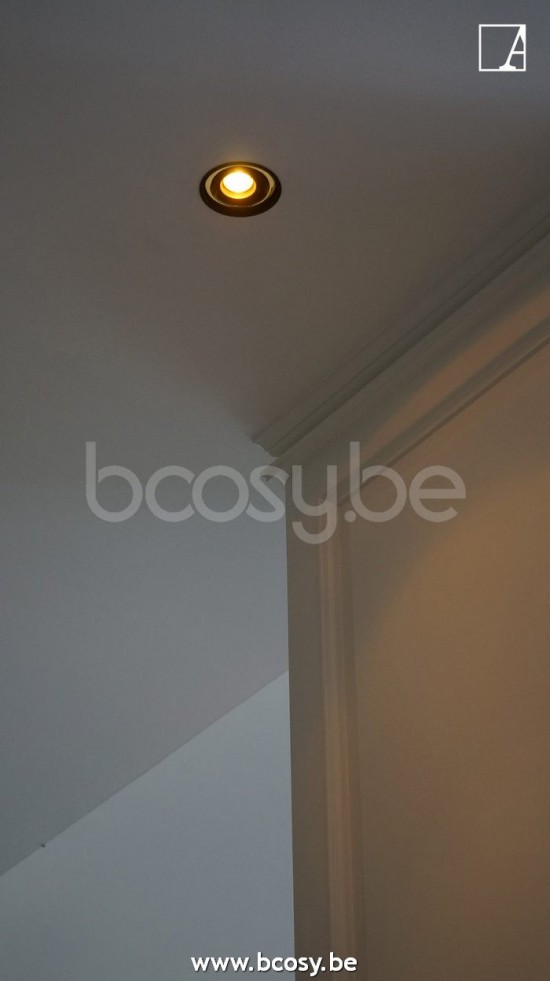Authentage AUR801STR Authentage AUREOLE Spot light recessed spot downlight GU10 Black Authentage Recessed spots spotlights.