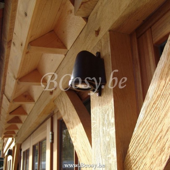 TerraLumi Authent Außenleuchte: Kleiner Messing-Wandstrahler Straal von Authent - Außenleuchten TerraLumi Terra-Lumi TL2407* AUT# BALX001002.