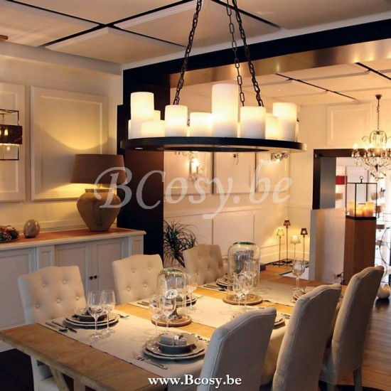 Authentage BCS032R15 BELLEFEU hang pendellamp licht GU10 Bronze Authentage hang pendellampen licht.