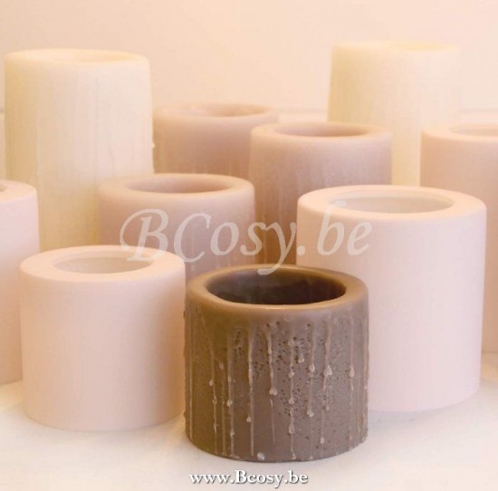 Authentage Bellefeu royal rect 131 cm - 12 candles wax Bronze BRS012D13.