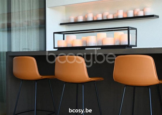 Authentage BVT009D10 Authentage BELLEFEU lampe de table Bronze Authentage Éclairage Armatures Luminaires D'intérieur Pieds De Lampe Avec Abat Jour Lampes De Tab.