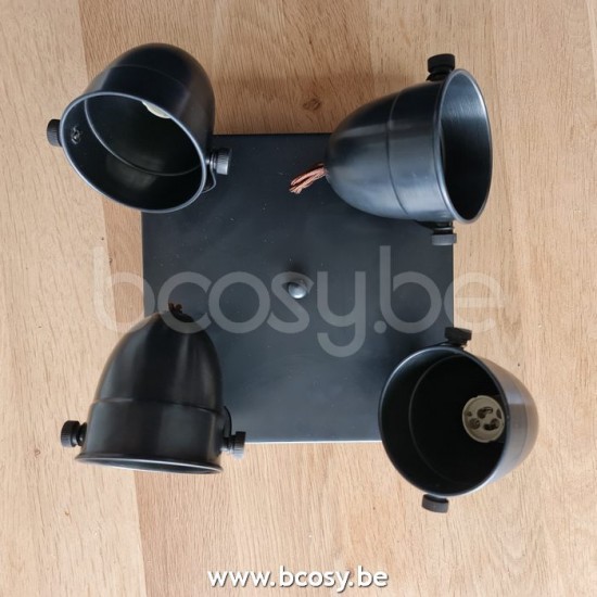 Authentage Opbouwspots Spots montés en surface Surface mounted spotlights Anbaustrahler Spotleuchten Aufbauleuchte.