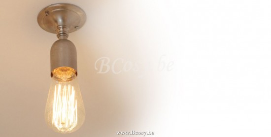 CasaLumi Authent Einfache, nostalgische Fassungs-Leuchte aus Messing von Authent CasaLumi Casa-Lumi CL1862* AUT# FILx01P83.