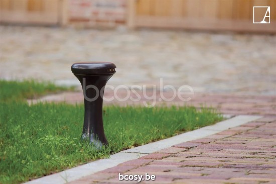 Authentage GAL0010P6 Authentage GALED Bollard Post light Bronze Authentage Outdoor Garden Lampposts Lichting.