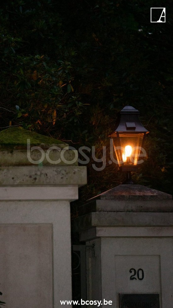 Authentage GRA002SM6 Authentage GRACIEUZE Bollard Post light E27 + GU10 Bronze Authentage Outdoor Garden Lampposts Lichting.