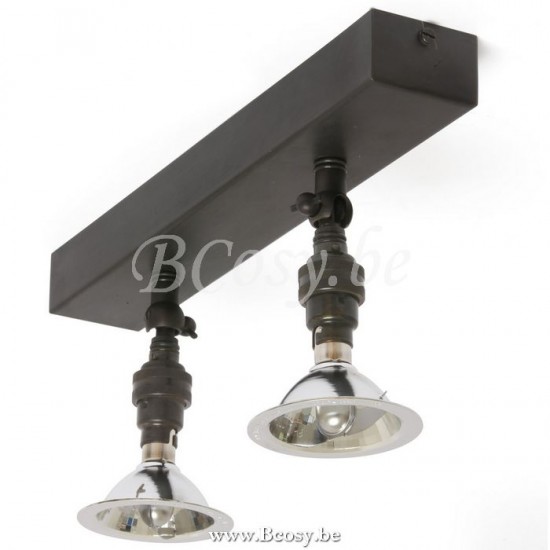 Authentage MAR0L2B03 Authentage MARRON spot encastré BA15d Bronze Authentage Spots montés en surface.