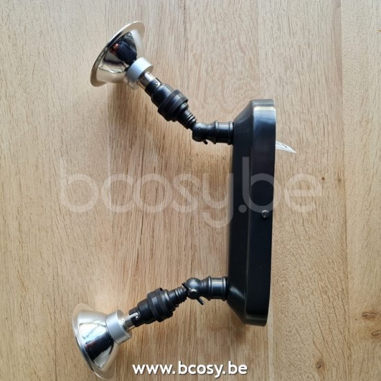 Authentage MAR0L2O02 MARRON opbouwspot BA15d Bronze Authentage Opbouwspots.