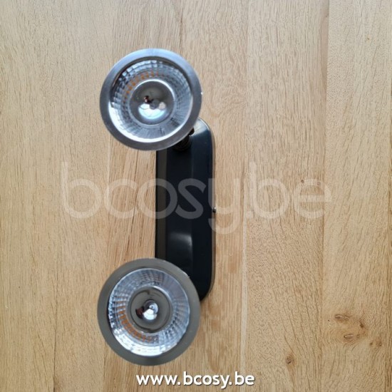 Authentage MAR0L2O02 Authentage MARRON spot encastré BA15d Bronze Authentage Spots montés en surface.