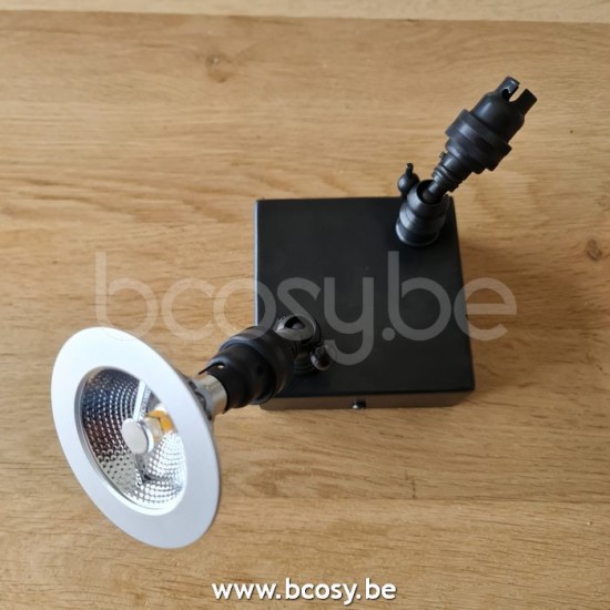 Authentage MAR0L2V10 Authentage MARRON spot light projector BA15d Bronze Authentage Surface mounted spotlights.