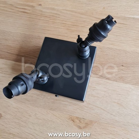 Authentage MAR0L2V10 MARRON opbouwspot BA15d Bronze Authentage Opbouwspots.