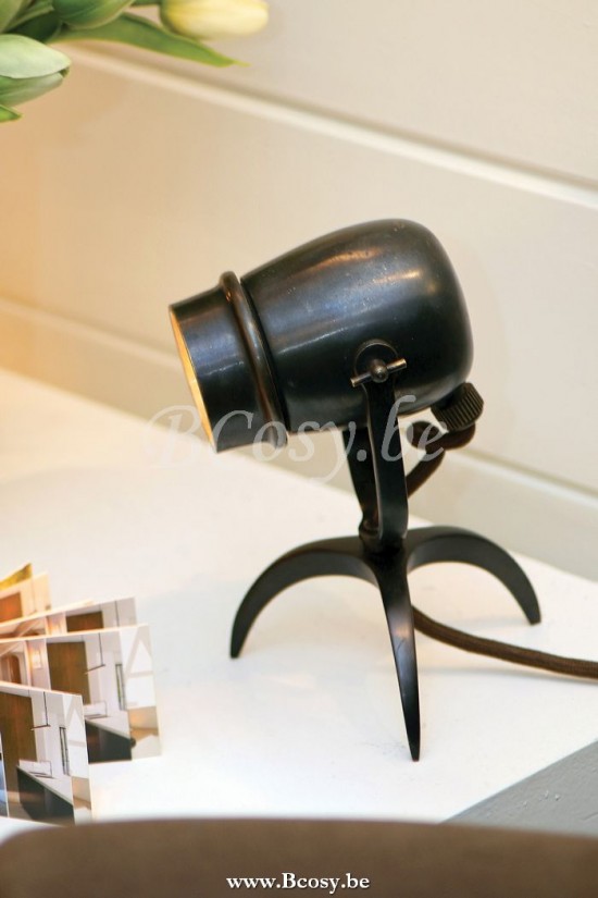 Authentage MIC001TRI MICRO Tischlampe leuchte GU10 Bronze Authentage Lampenfusse Mit Schirmen Tischlampen Tischleuchten Innenleuchten.