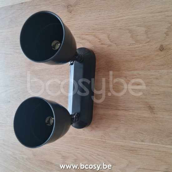 Authentage POI0L2O02 Authentage POIRE spot encastré GU10 Bronze Authentage Spots montés en surface.