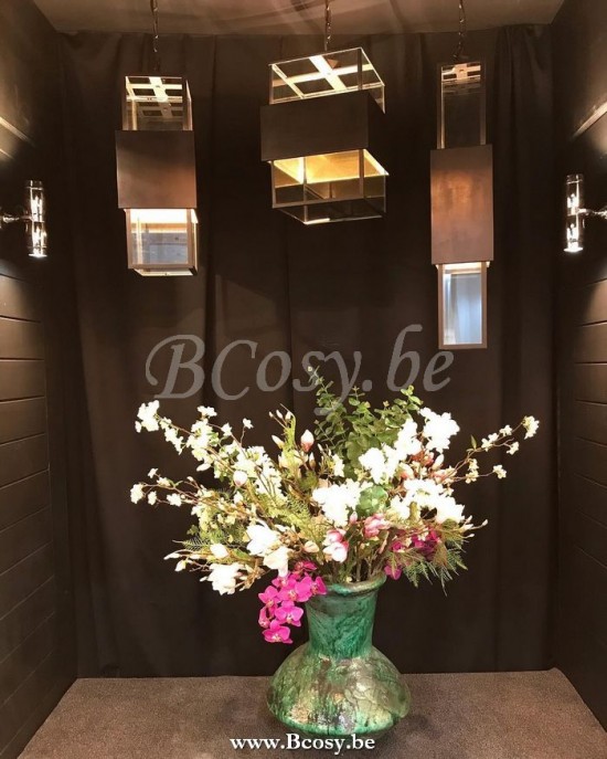 Feluce FEL-112-24 Feluce Glazen hanglamp vide brons, nikkel, chroom, messing.