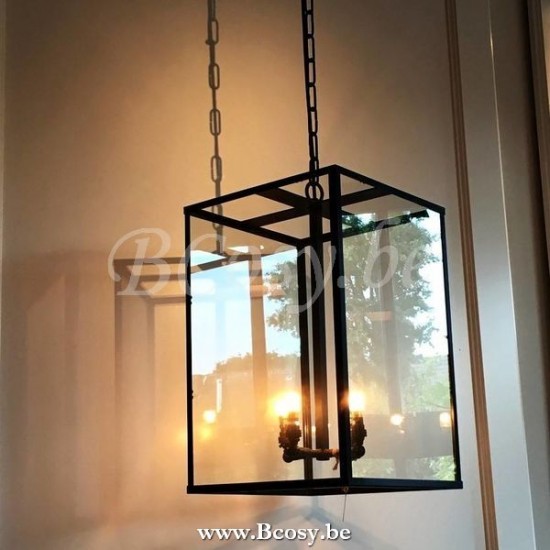 Authentage VIT004602 Authentage VITRINE suspension pendante E27 Bronze Authentage lampes suspendues suspensions pendantes.