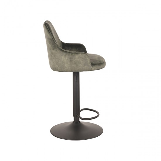 LABEL 51 Barkruk Fender Hunter Velours Gaslift.