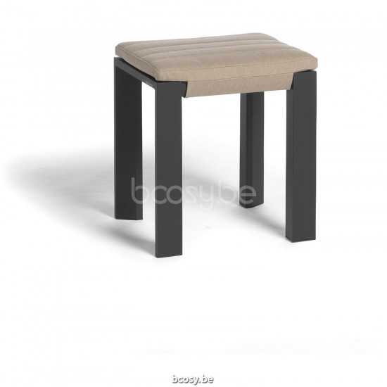 Diphano Metris tuinbank 46x39 Aluminium Lava Frame.