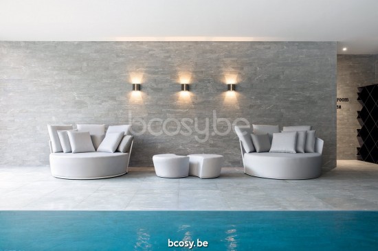 Diphano Cielo Garden Outdoor hassocks footstools PCA White.