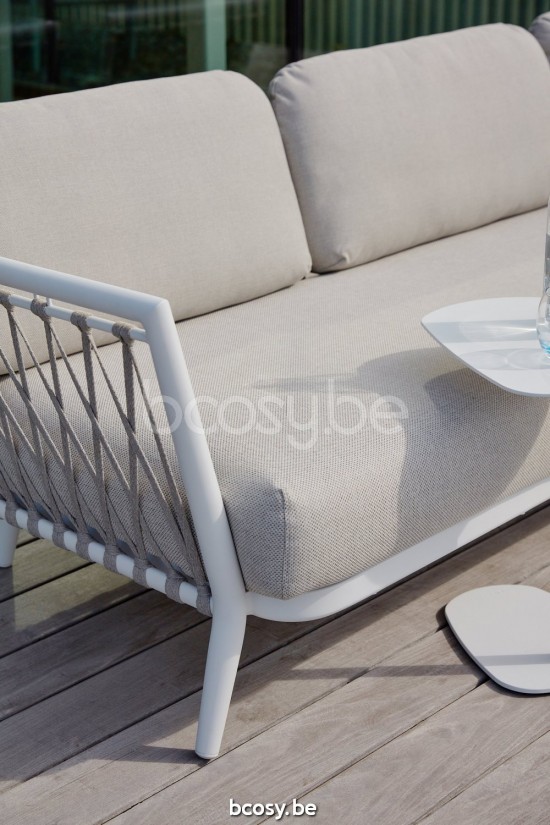 Diphano Diamond Modular garden outdoor lounge sets PCA White Rope Rye 14mm.