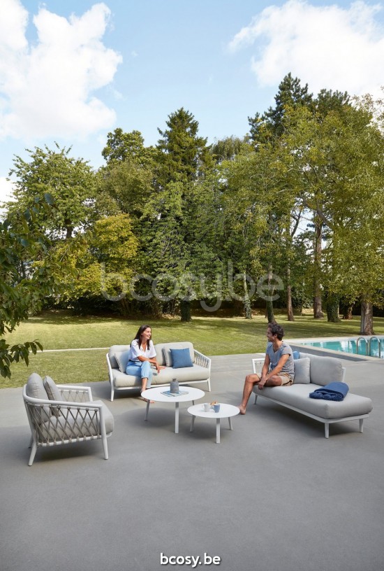 Diphano Diamond Modular eindelementen Aluminium Wit touw Rye 14mm.