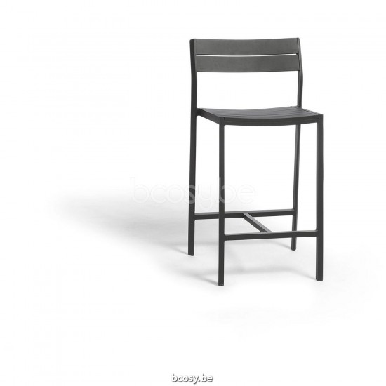 Diphano Metris barstool 62h Aluminium Lava Frame.