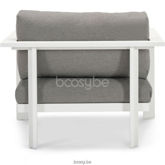 Diphano Cubic Lit de bain empilable Cadre Aluminium blanc.