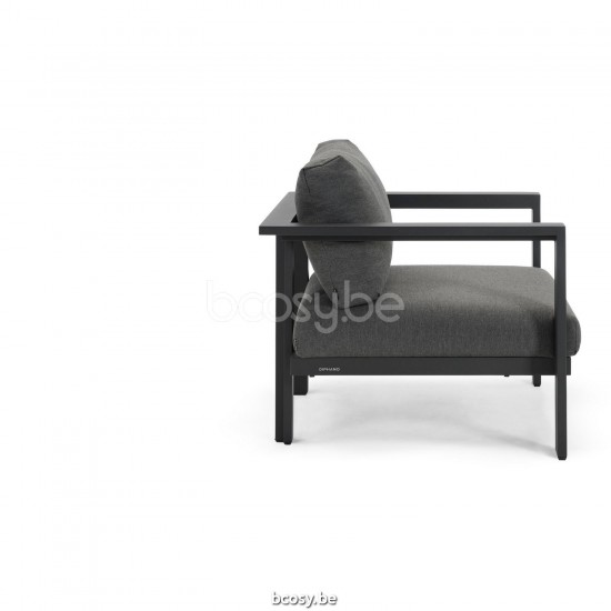 Diphano Cubic Stapelbare sunlounger Aluminium Lava Frame.