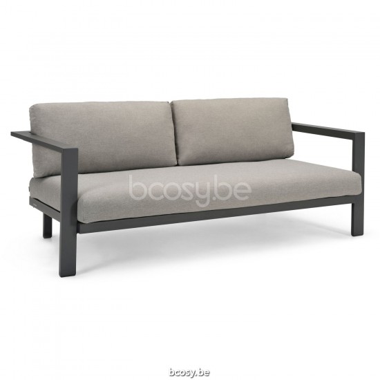 Diphano Cubic Modular Stackable 2,5-seater Aluminium Lava Frame.