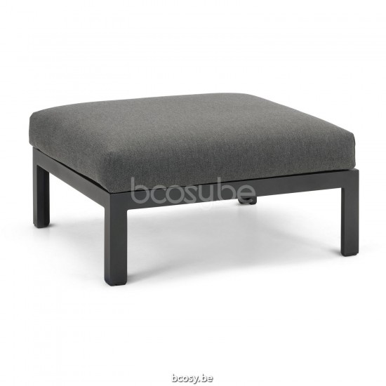 Diphano Cubic Modular medium footrest Aluminium Lava Frame.