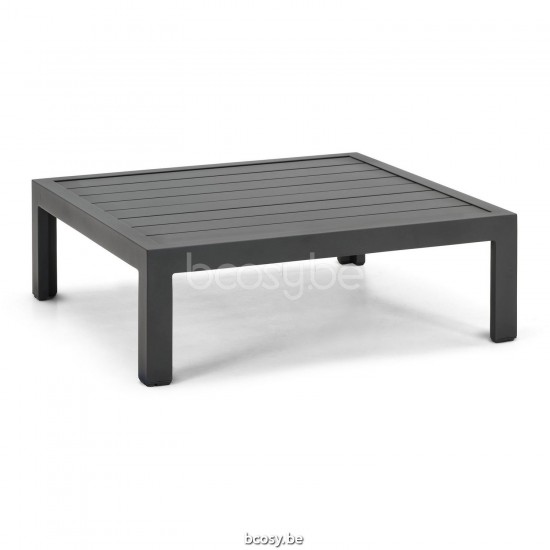 Diphano Cubic Modular medium footrest Optional seat cushion Aluminium Lava Frame.