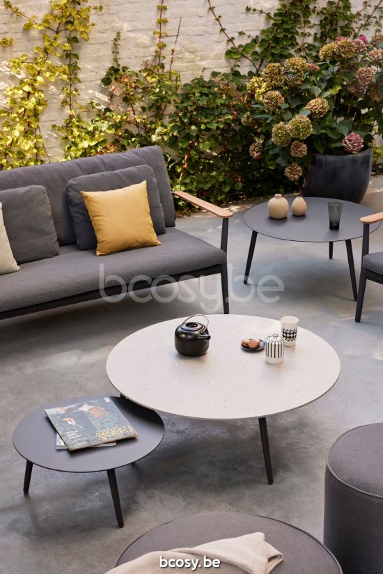 Diphano Ray garden outdoor coffee tables S 80xR (35,5h) PCA Lava.