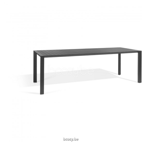 Diphano Metris dining table 226x90 Aluminium Lava Frame.