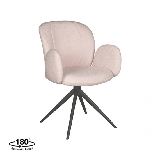 LABEL 51 Eetkamerstoel Kimball Naturel Boucle.