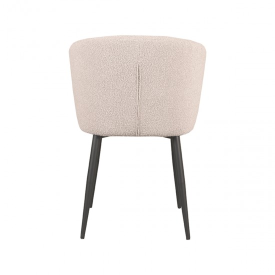 LABEL 51 Eetkamerstoel Wave Naturel Boucle.