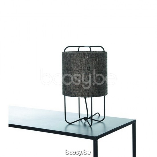 Marckdael tafellamp Framona Marckdael FRAMONA-TFL-20-35-CHRONO-ESPRESSO Country-Living zwart tafellamp H 35cm VVD VDV Verlichting van Dijck .