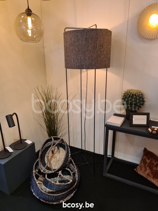 Marckdael VVD framona zwart vloerlamp VVD VDV Verlichting van Dijck Dyck Markdaal.