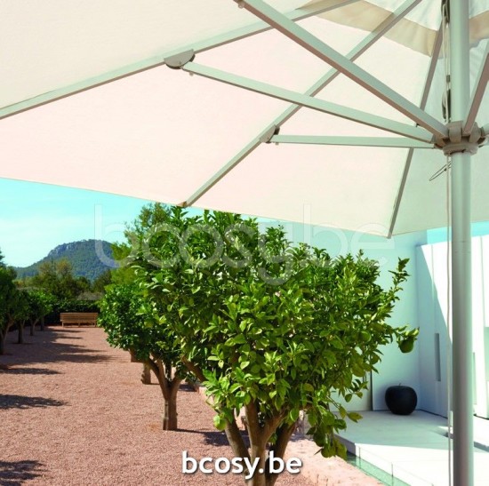 Jardinico AMALFI Parasols droits à mât central.