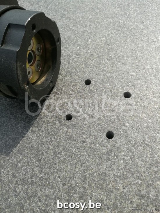 Jardinico ANTEGO Bodenplatten Schirmstaender fuer Sonneschirm Sonnenschirm Parasol .