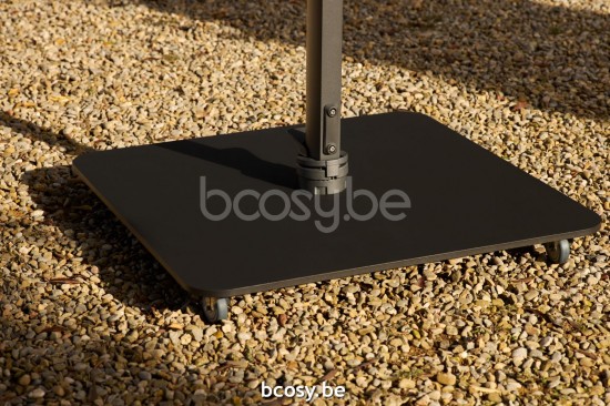 Jardinico ANTEGO Pied De Parasol 125kg Anthracite Steel.