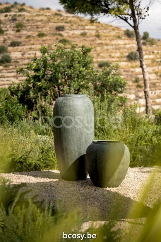 Jardinico ANTICO Jardinière Vaso ø55 x 112 Pistachio.