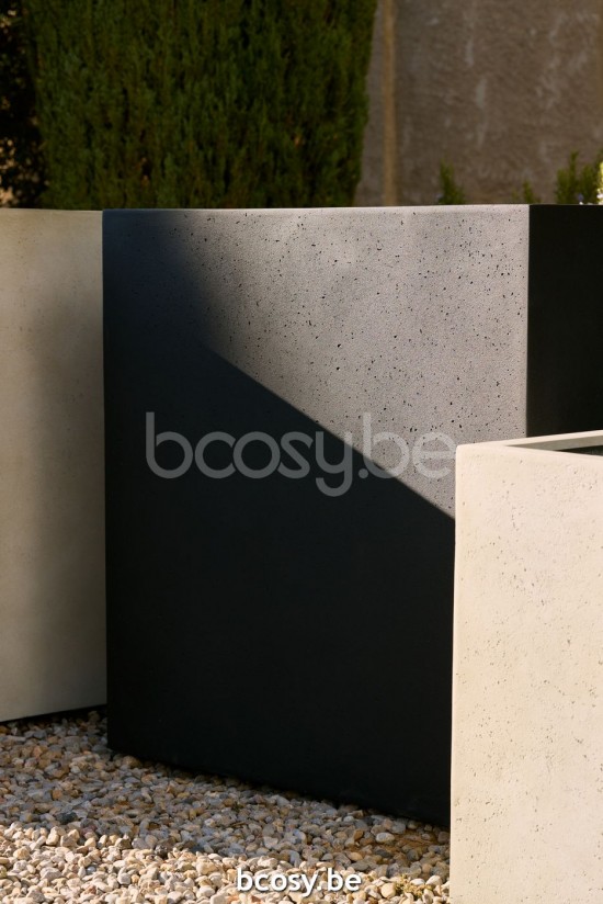 Jardinico CUBO Rectangular Plant Pot Large 150x45x90 Panna.