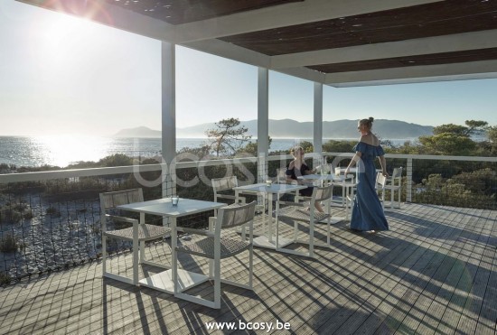 Jardinico MANTRA BISTRO Table De Bistro Blanc White.