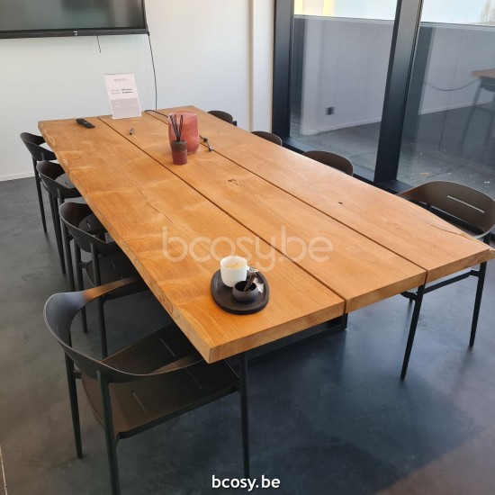 Jardinico NATURE Table De Jardin Noir Teak.