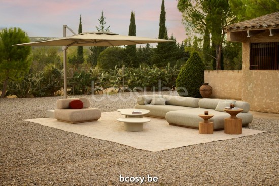 Jardinico RUGS COCO Rechteckiger Gartenteppich 300x400 Caramel.