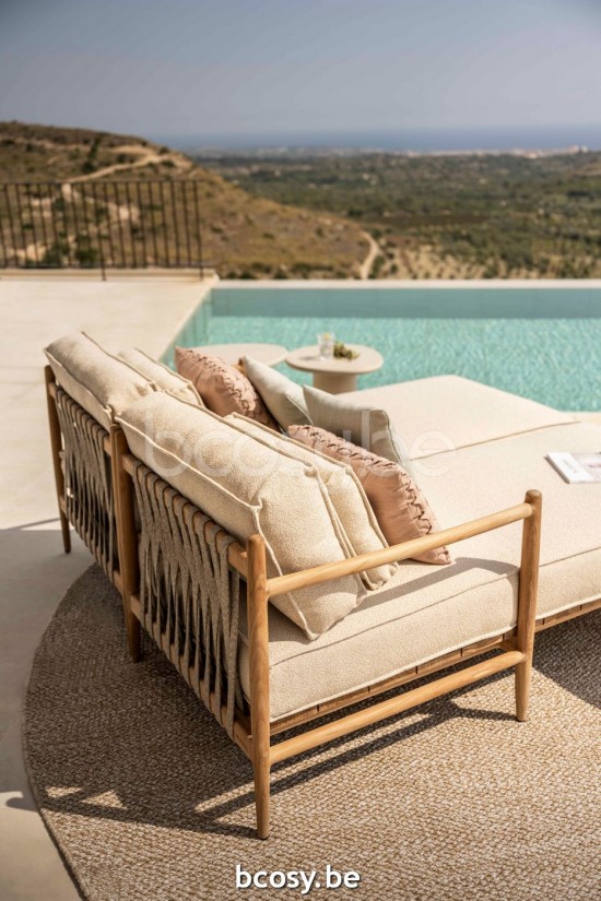 Jardinico RUGS COCO Round Outdoor Carpet - Rug 300XR ø 300 cm Caramel.