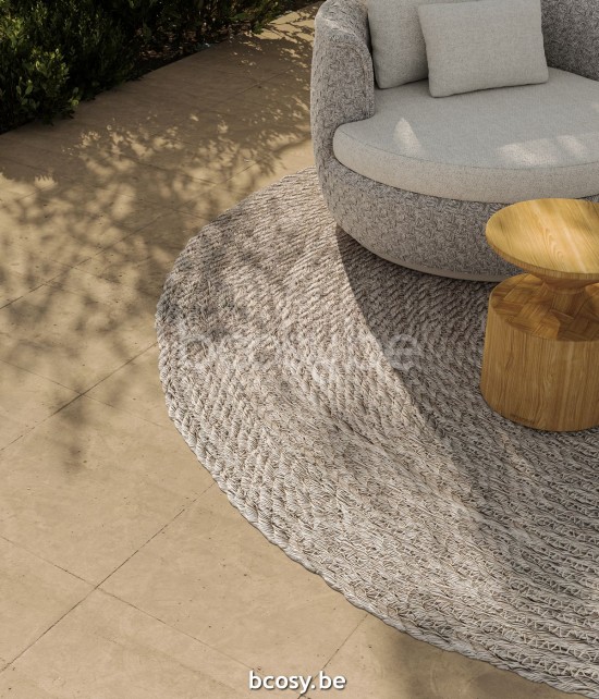 Jardinico RUGS IONA Round Rug ø 300 cm seal.