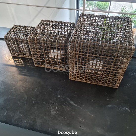 Jardinico SOLORE Square Led Light 43x43 Cube Large Natural.