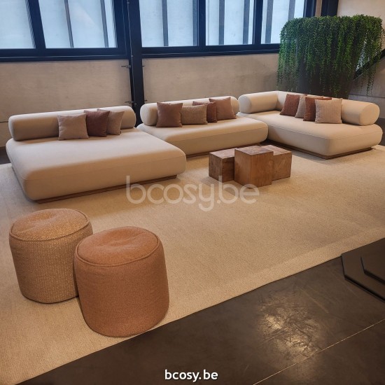 Jardinico TATAMI salons de jardin détente 3places.