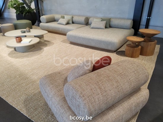 Jardinico TATAMI Lounge Set Modulteil 3 Sitzer links.